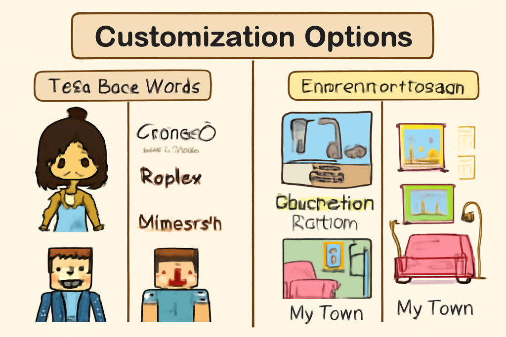 Why Toca Boca World is a Better Game Option? A Comparison to Other Games 2 Customization Options Comparison Toca Boca World vs Other Games