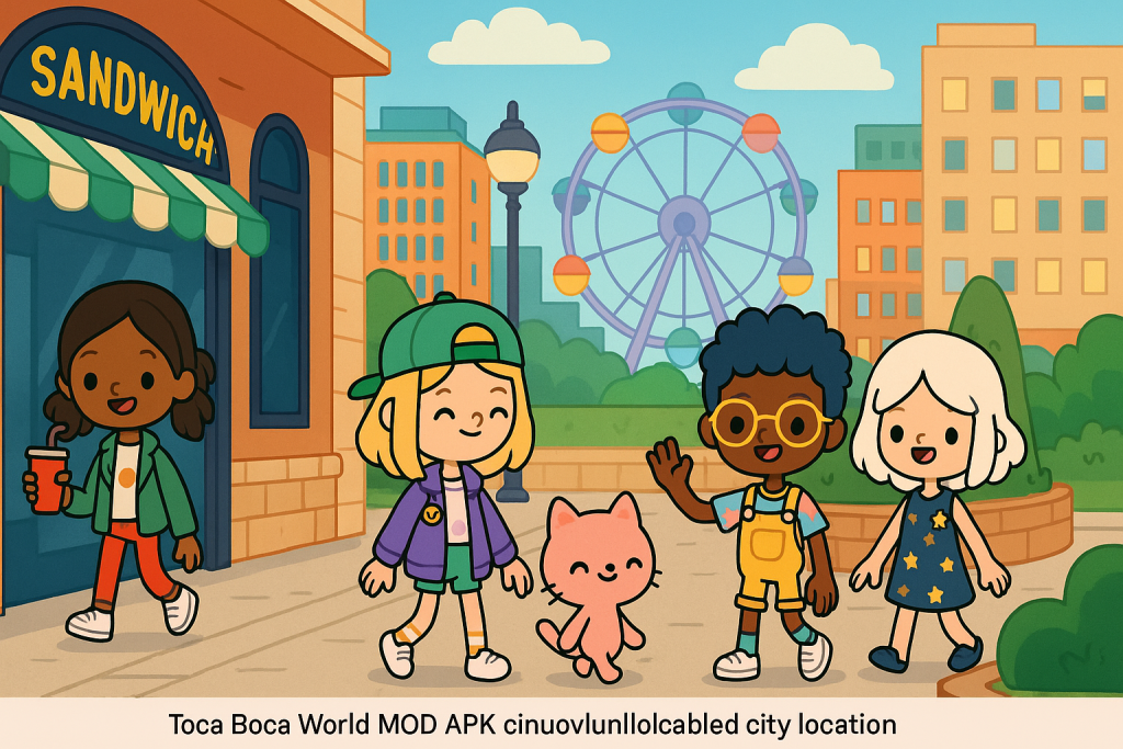 Toca Boca World Updates: What’s New in the Latest MOD APK Version? 2 Exploring New Locations in Toca Boca World MOD APK v1.113.1