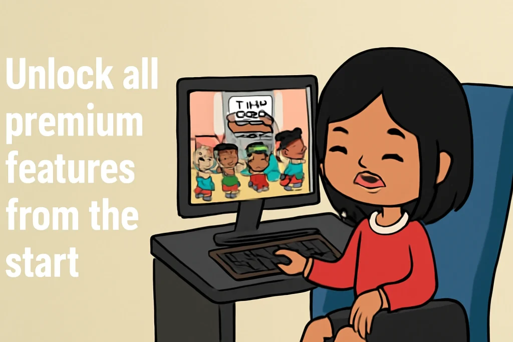 Toca Boca MOD APK For PC Latest Version V1.113.1 2025: Ultimate Guide 2 Unlock all premium features from the start