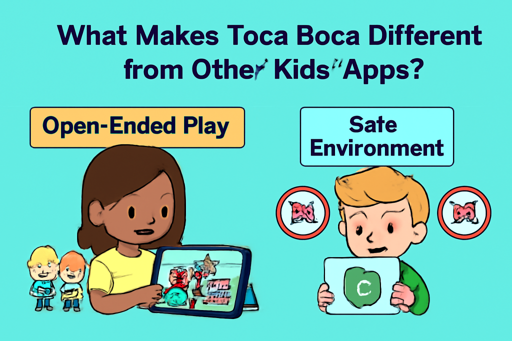 How Kids Learn Through Toca Boca — Creativity, Problem-Solving & Social Skills 2 Toca Bocas Unique Features — Open Ended Play Safe Environment for Kids