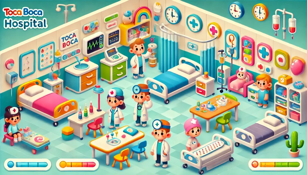 Complete List of Toca Boca World Locations (Unlocked & Locked) 3 Hospital – Unlock to Heal Role Play